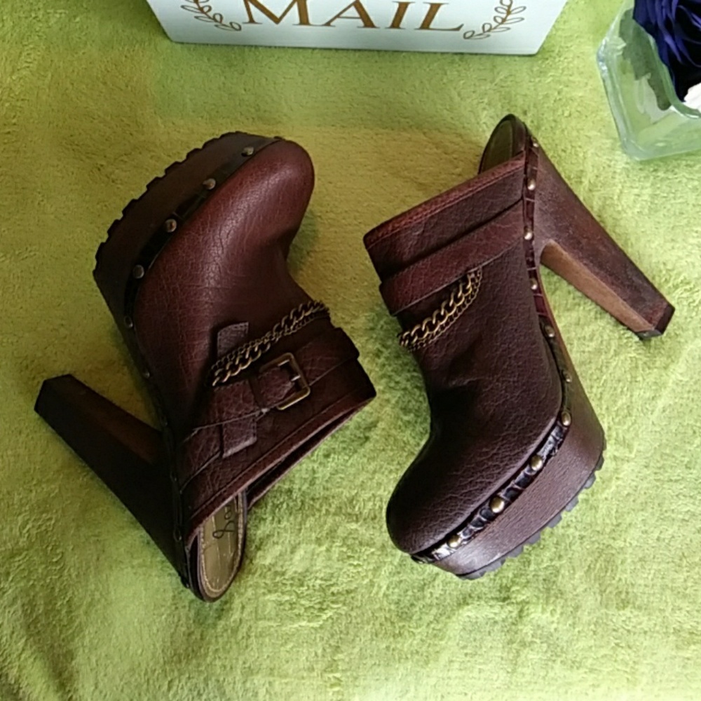 SAM EDELMAN HEEL CLOGS